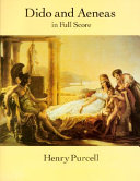 Copertina  Dido and Aeneas : in full score