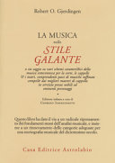 Copertina  La musica nello stile galante