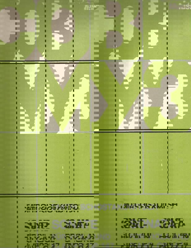 Copertina  Sonate für Viola und Klavier = Sonata for viola and piano : opus 147
