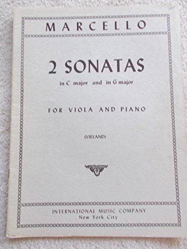 Copertina  2 sonatas in C major and in G major : for viola and piano