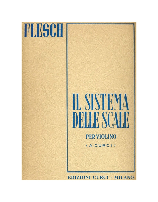 Copertina  Il sistema delle scale : per violino