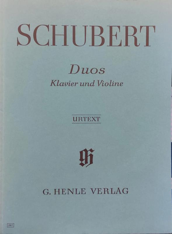 Copertina  Duos für klavier und violine