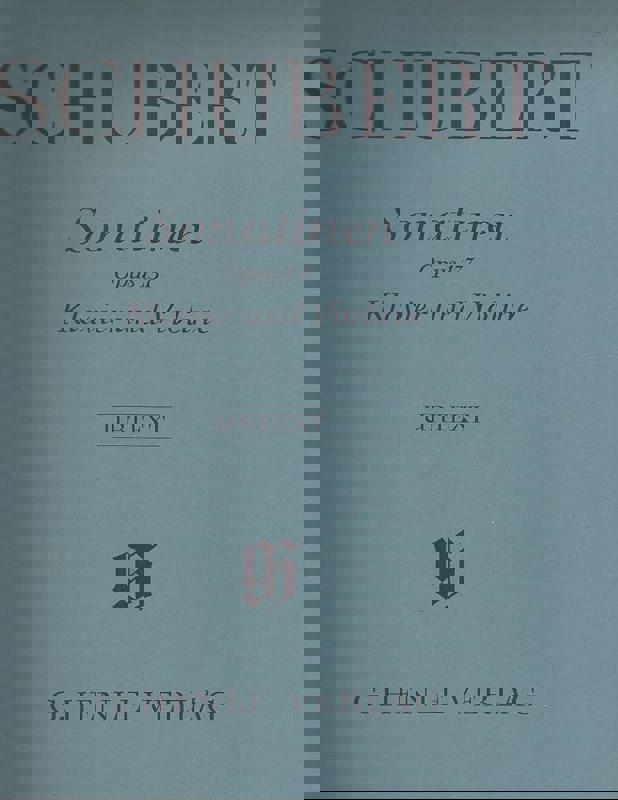 Copertina  Sonatinen für Klavier und Violine Opus 137