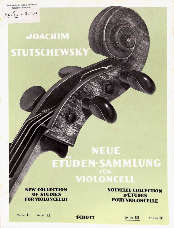 Copertina  Das Violoncellspiel : neue systematische Schule vom Anfang bis zur Vollendung