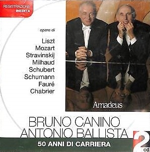 Copertina  1: Opere per due pianoforti