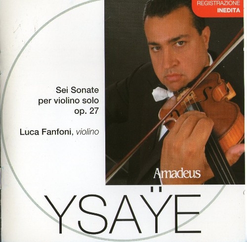 Copertina  Sei sonate per violino solo, op. 27