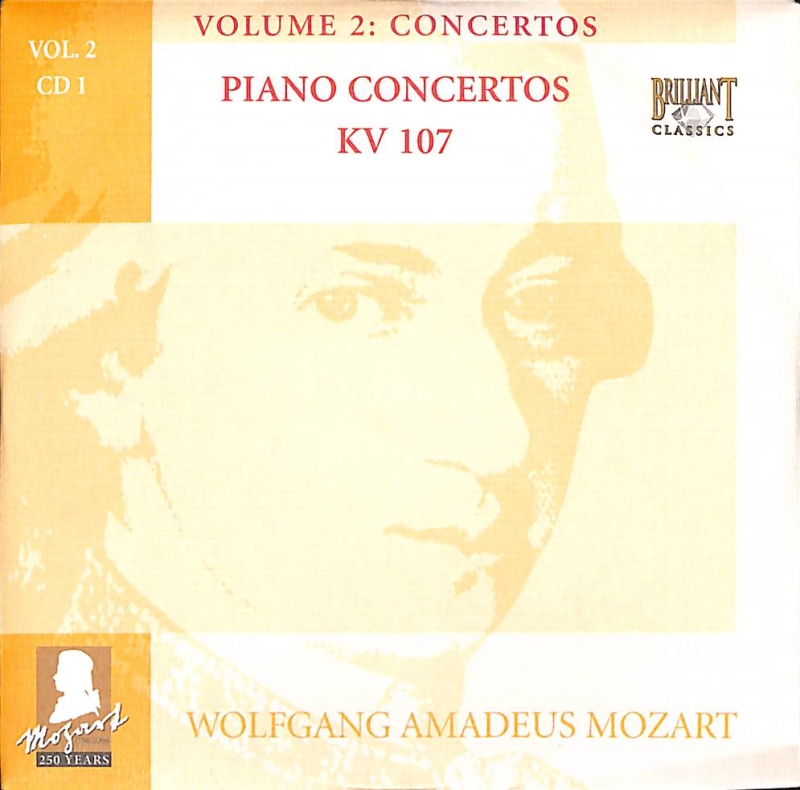 Copertina  1: Piano concertos KV 107