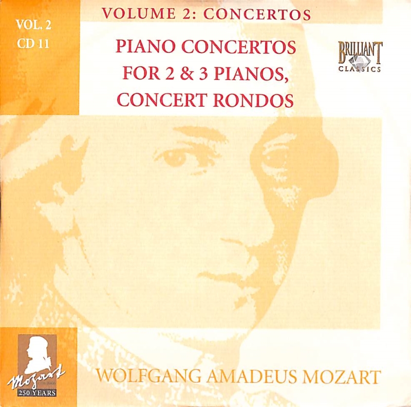 Copertina  11: Piano concertos for 2 & 3 pianos, Concert rondos