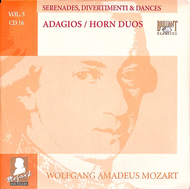 Copertina  16: Adagios, horn duos