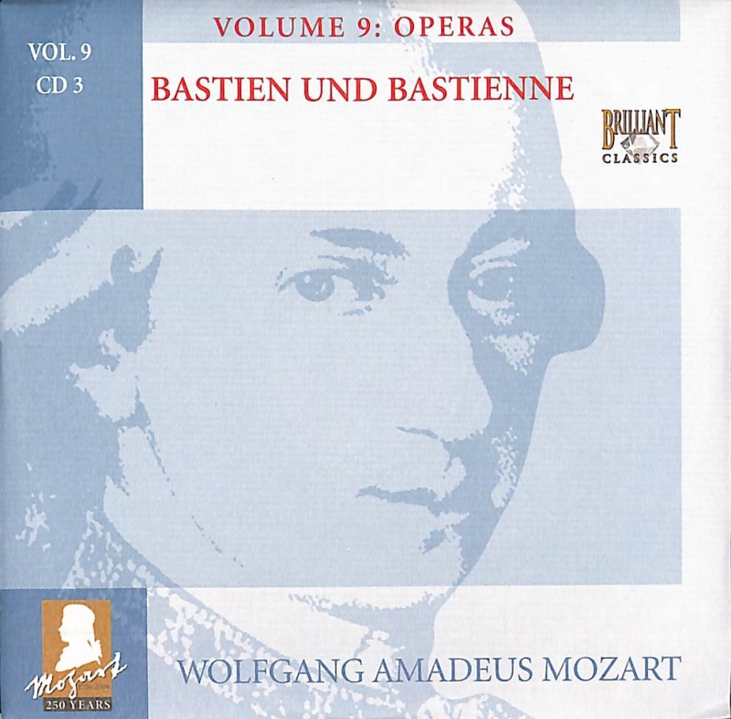 Copertina  3: Bastien und Bastienne