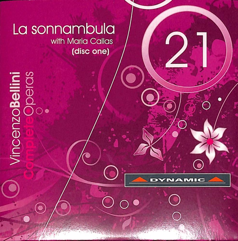 Copertina  21 La sonnambula with Maria Callas : [parte prima!