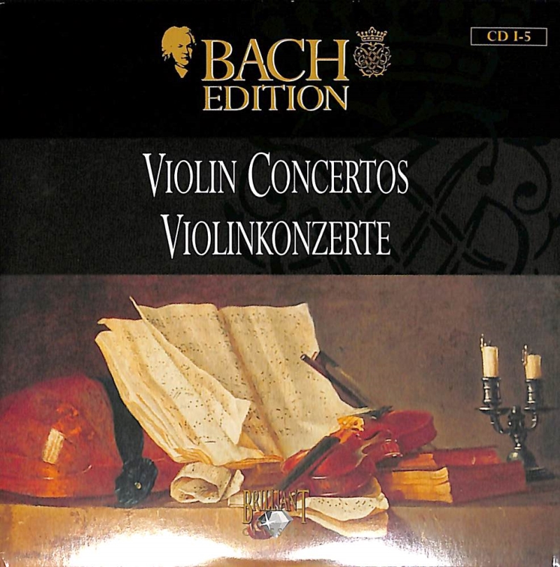Copertina  1.5: Violin concertos : BWV 1041-1042-1052-1056-1064