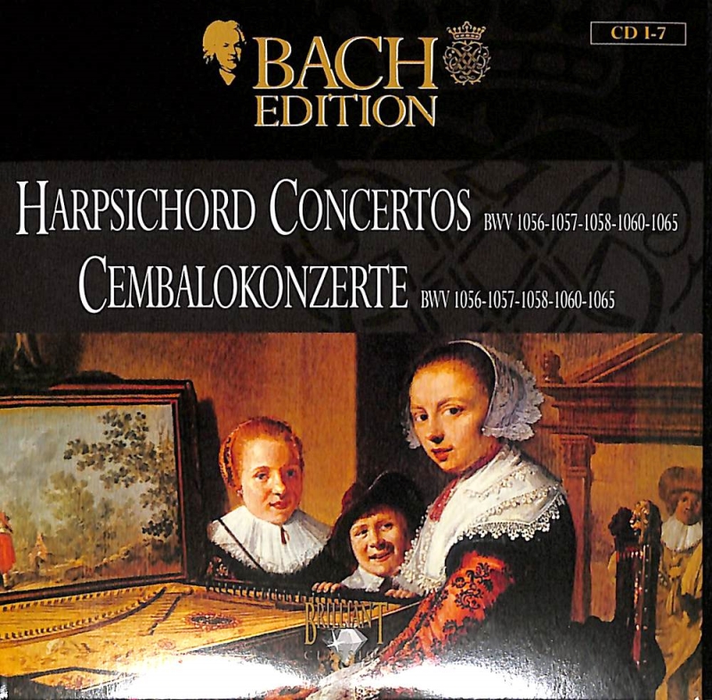 Copertina  1.7: Harpsichord concertos : BWV 1056, 1057, 1058, 1060, 1065