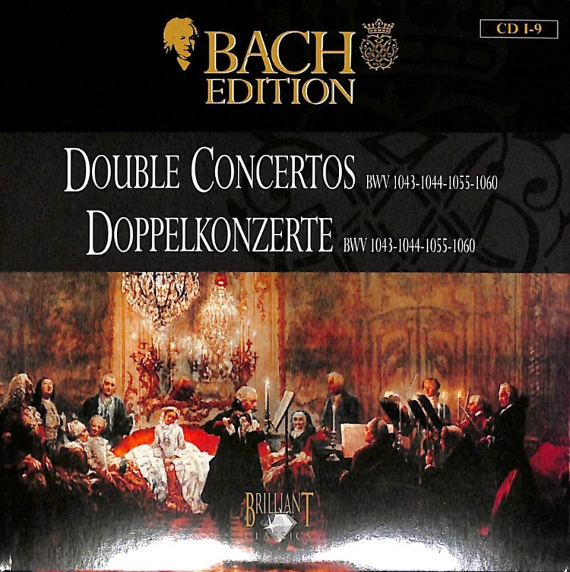 Copertina  1.9: Double concertos : BWV 1043, 1044, 1055, 1060