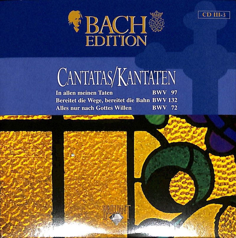 Copertina  3.3: Cantatas BWV 97, 132 & 72