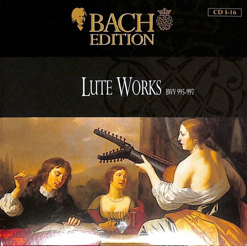 Copertina  1.16: Lute works : BWV 995-997