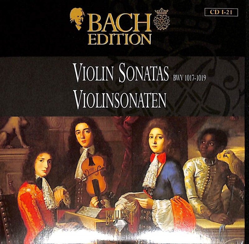 Copertina  1.21: Violin sonatas : BWV 1017-1019