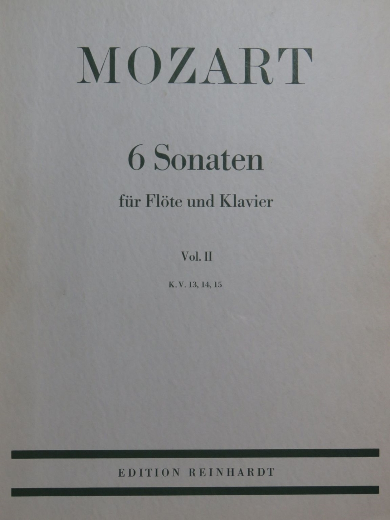 Copertina  2: KV 13, 14, 15