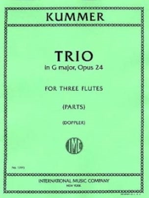 Copertina  Trio opus 24 for three Flutes