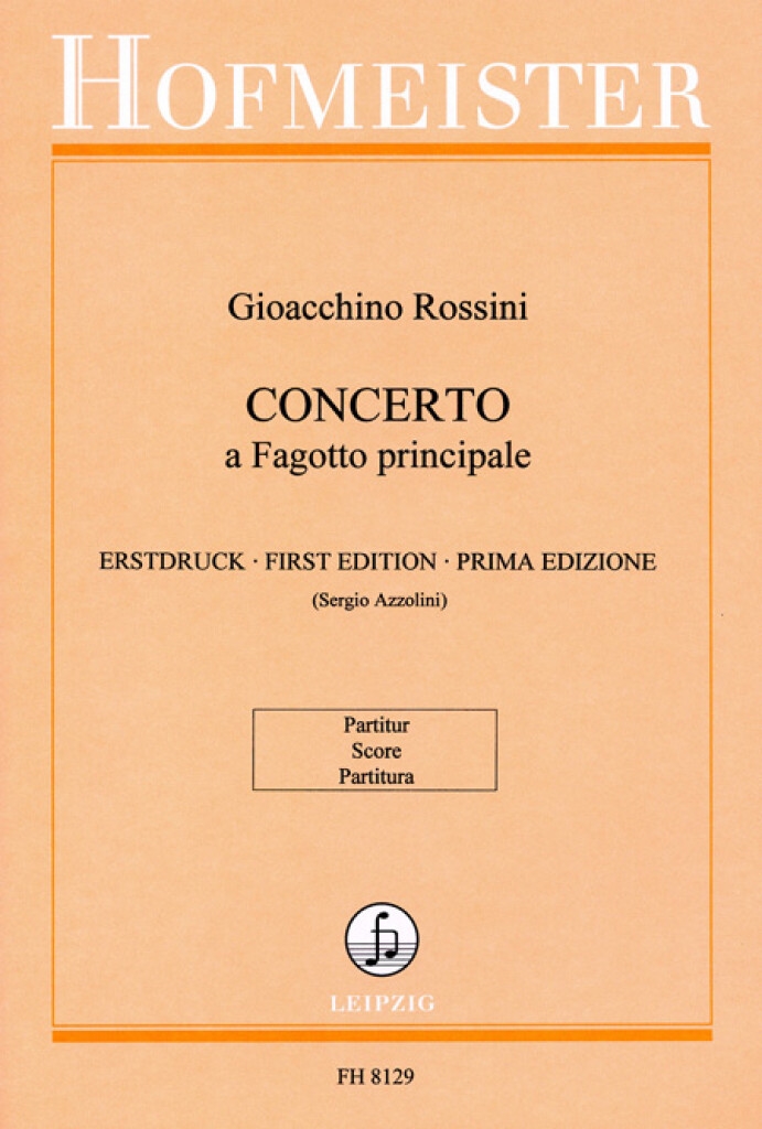 Copertina  Concerto a fagotto principale