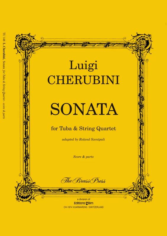 Copertina  Sonata : for Tuba & String Quartet