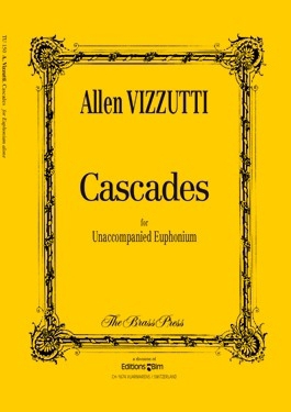 Copertina  Cascades (1981) : for unaccompanied trumpet